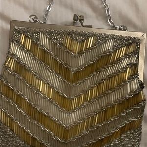 Vintage beaded clutch